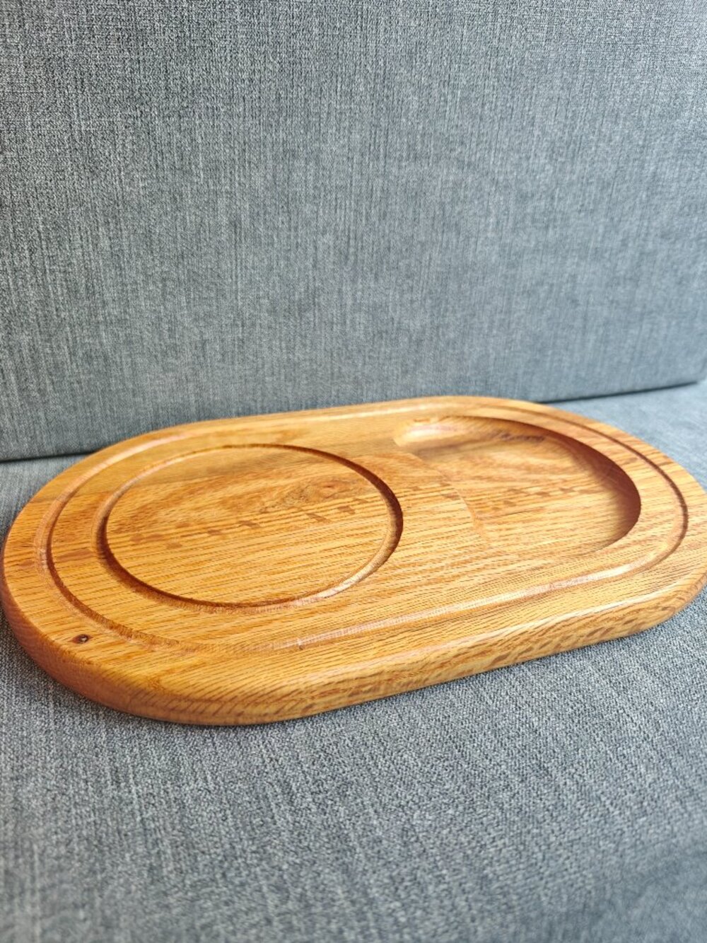 Vintage Solid Wood Valet Tray Organizer